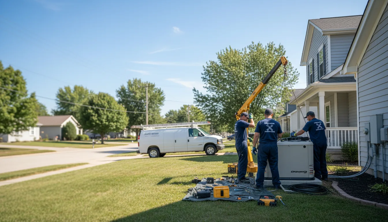 Generator Installation in South Amana, IA near me